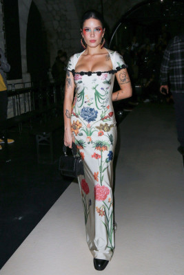 Halsey - Y/PROJECT Show at Paris Fashion Week 09/26/2019