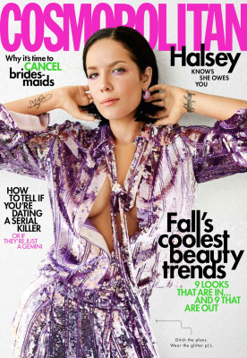 Halsey – Cosmopolitan October 2019