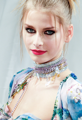 Hana Soukupova ~ Emanuel Ungaro Haute Couture Spring Summer 2004