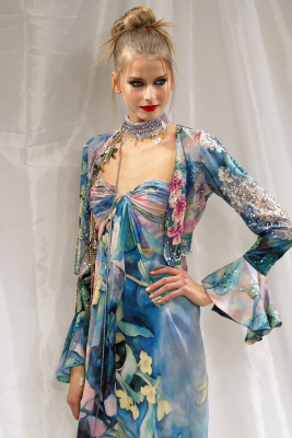 Hana Soukupova ~ Emanuel Ungaro Haute Couture Spring Summer 2004