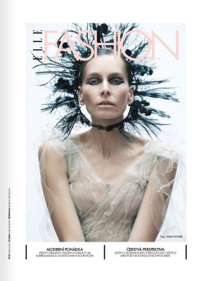 Hana Soukupova for Elle CZ 04.2025 by  Greg Kadel