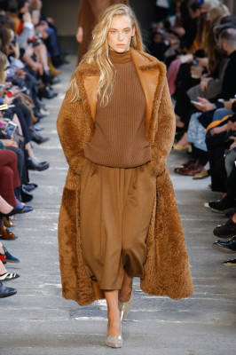Hannah Ferguson- Max Mara Autumn/Winter 2017 Fashion Show in Milan 