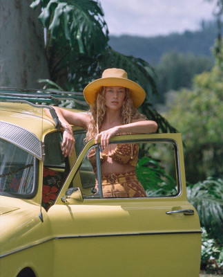 Hannah Ferguson for Lack of Color Hats