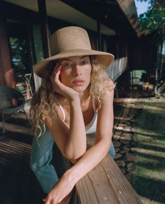Hannah Ferguson for Lack of Color Hats