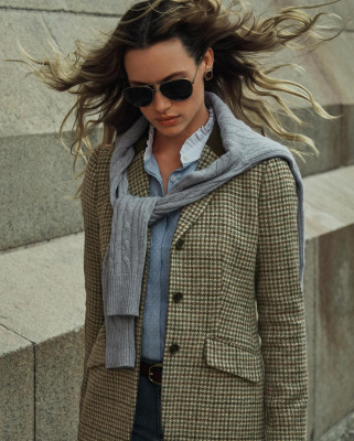 Hannah Ferguson for Brooks Brothers
