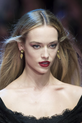 Hannah Ferguson - Dolce &amp; Gabbana Spring/Summer 2018 Fashion Show in Milan 