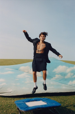 Harry Styles by Tyler Mitchell for Vogue // December 2020