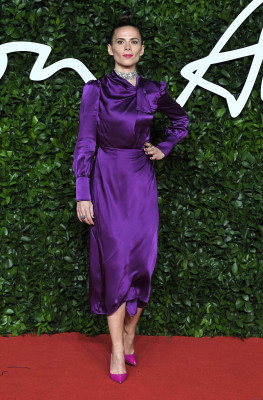 Hayley Atwell - British Fashion Awards in London 12/02/2019