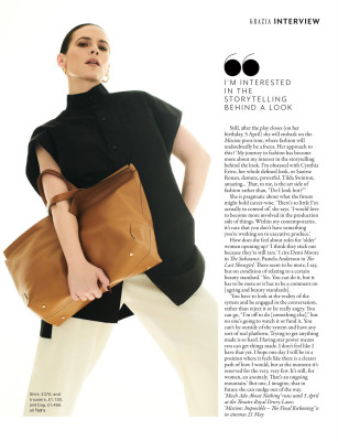 Hayley Atwell for Grazia Magazine