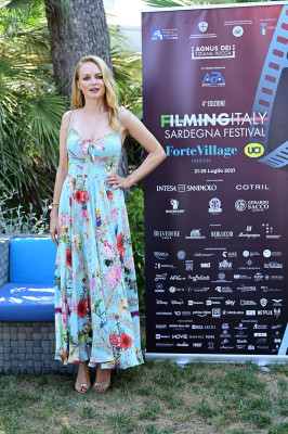 Heather Graham – Filming Italy Festival in Italy 07/23/2021