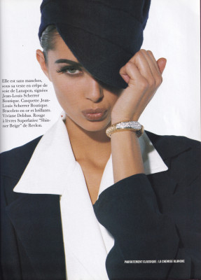 Heather Stewart Whyte ~ Vogue Paris 02-1992 by Andre Carrara