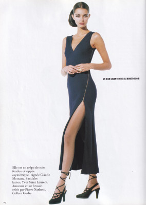 Heather Stewart Whyte ~ Vogue Paris 02-1992 by Andre Carrara