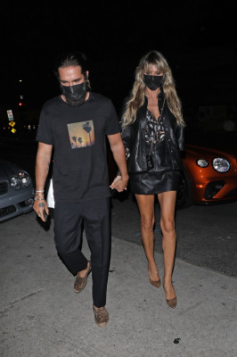 Heidi Klum - At E Baldi Restaurant in Santa Monica | 07.01.2021