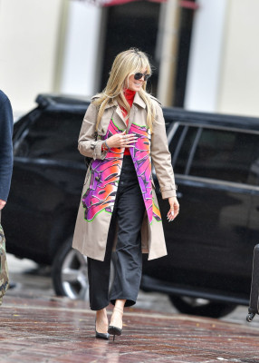 Heidi Klum – Arrives at America’s Got Talent in Pasadena 03/10/2020