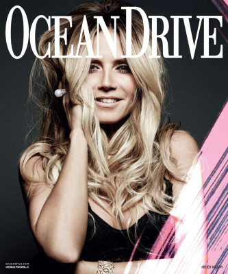  Heidi Klum – Ocean Drive Magazine December 2016