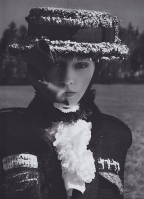 Heidi Mount &amp;amp; Freja Beha Erichsen ~ Chanel Fall/Winter 2009.10 by Karl Lagerfeld