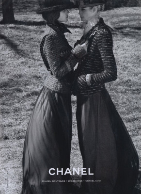Heidi Mount &amp;amp; Freja Beha Erichsen ~ Chanel Fall/Winter 2009.10 by Karl Lagerfeld