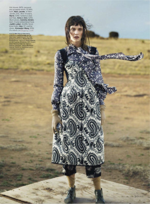 Heidi Mount ~ Elle US October 2012 by KT Auleta