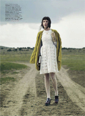 Heidi Mount ~ Elle US October 2012 by KT Auleta