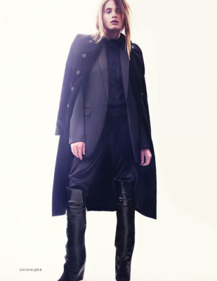 Heidi Mount ~ ELLE UK DECEMBER 2012 by David Slijper