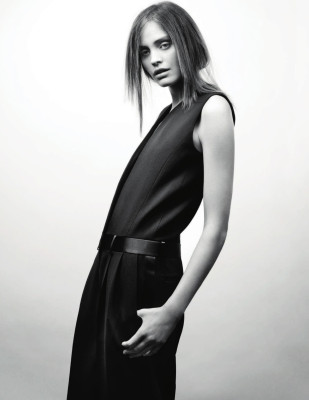 Heidi Mount ~ ELLE UK DECEMBER 2012 by David Slijper