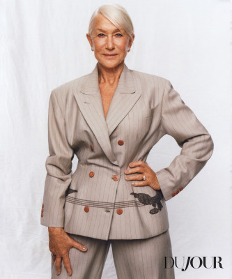 Helen Mirren ~ DuJour Magazine Fall 2023