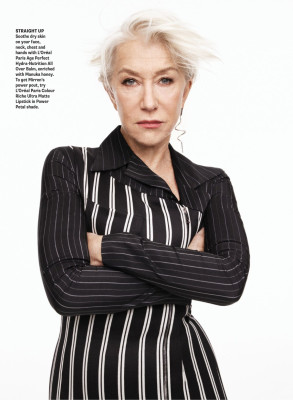 HELEN MIRREN in Zoomer Magazine, November/December 2019