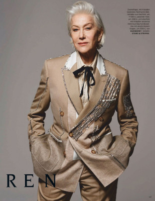 HELEN MIRREN in Vogue Magazine, Germany May 2020