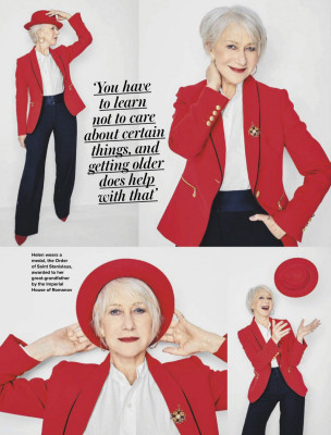 HELEN MIRREN in Woman & Home Magazine, South Africa March 2020