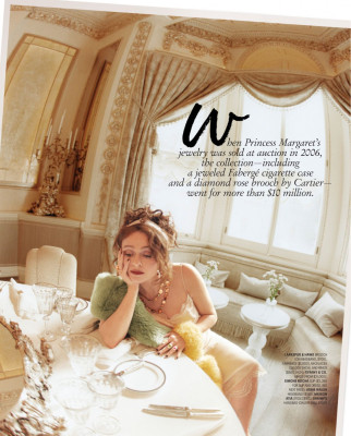 HELENA BONHAM CARTER in Town &amp; Country Magazine, Secember 2019/January 2020