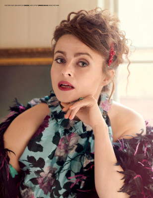 HELENA BONHAM CARTER and OLIVIA COLMAN in Emmy Magazine, December 2019