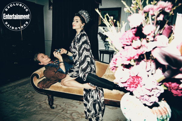Helena Bonham Carter &amp; Ben Daniels for Entertainment Weekly || September 2019