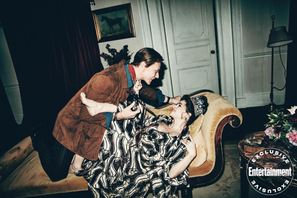 Helena Bonham Carter &amp; Ben Daniels for Entertainment Weekly || September 2019