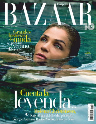 HELENA CHRISTENSEN in Harper’s Bazaar Magazine, Spain July/August 2020