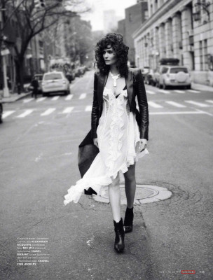 Helena Christensen – TATLER Russia February 2019