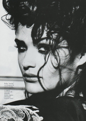 Helena Christensen ~ Vogue Paris February 1991 by Max Vadukul