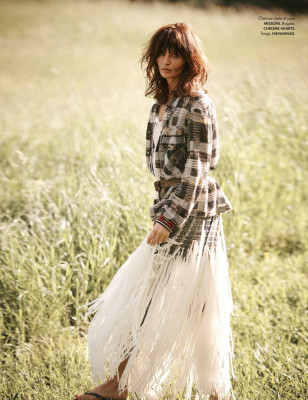 Helena Christensen in Elle Magazine, France July 2018