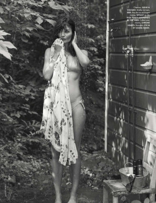 Helena Christensen in Elle Magazine, France July 2018
