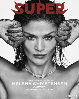 Helena Christensen for Super Magazine December 2023