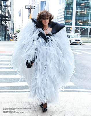 Helena Christensen for Vogue Scandinavia 09-2025 by Greg Lotus