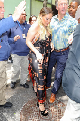 Hilary Duff-Leaving the ‘Today Show’ in New York
