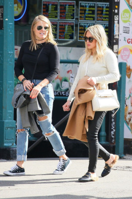 Hilary Duff – Out in Soho in NYC