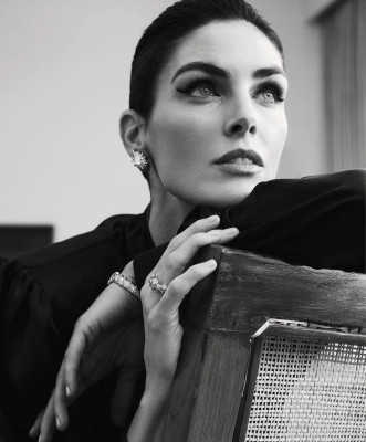 Hilary Rhoda for Harper's Bazaar Germany August 2024