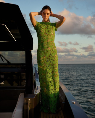 Hilary Rhoda for Silvia Tcherassi Fall 2025