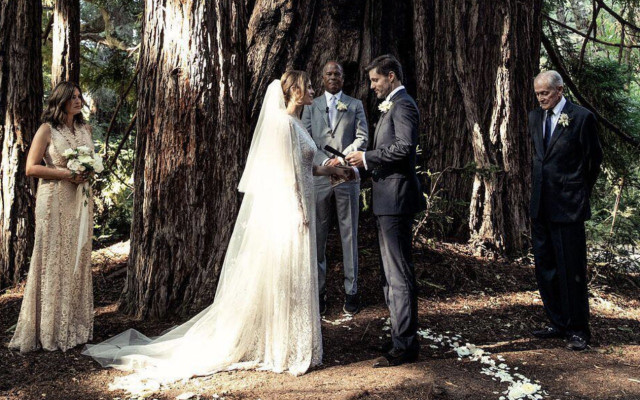 Hilary Swank - Wedding August 2018