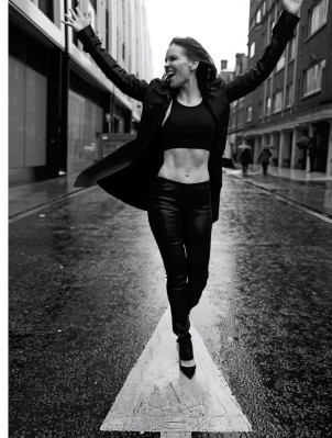 Hilary Swank – Rhapsody Magazine February 2018
