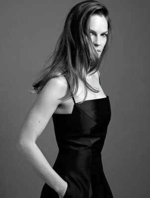 Hilary Swank – Rhapsody Magazine February 2018