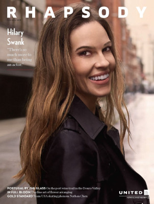 Hilary Swank – Rhapsody Magazine February 2018