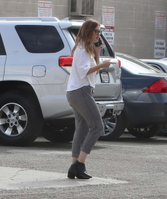 Holland Roden out in Los Angeles