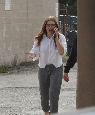 Holland Roden out in Los Angeles